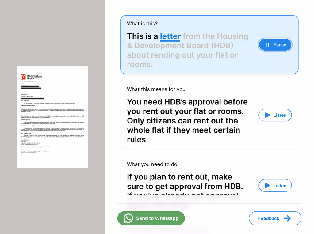 LetterKey App Interface
